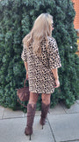 Kleid "Animal-Print"