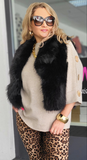 Pelz-Weste-Jacke