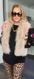 Pelz-Weste-Jacke
