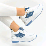 Fashion Sneaker Weiß/Blau NEW