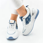 Fashion Sneaker Weiß/Blau NEW