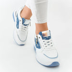 Fashion Sneaker Weiß/Blau NEW