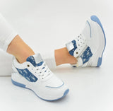 Fashion Sneaker Weiß/Blau NEW