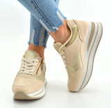 Fashion Sneaker Beige