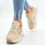 Fashion Sneaker Beige