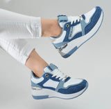 Fashion Sneaker "Blau/Weiß