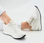 Schicke Keilabsatz Sneaker New