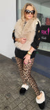 Pelz-Weste-Jacke