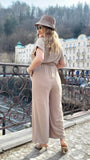 Jumpsuit in Beige