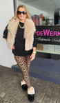 Pelz-Weste-Jacke