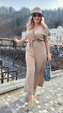 Jumpsuit in Beige