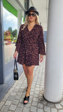 KLEID "Animal-Print" Exklusive