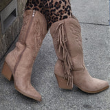 Cowboystiefel "Beige"