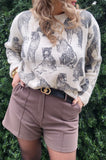 Pullover "Animal-Print"