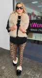 Pelz-Weste-Jacke