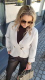 Blazer-Jacke-Oberteil "Beige"