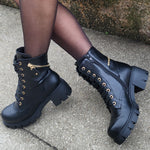 Boots-Schwarz "NEW"