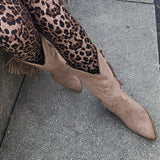 Cowboystiefel "Beige"