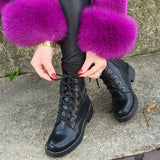 Boots "Glitzer-Black" NEW