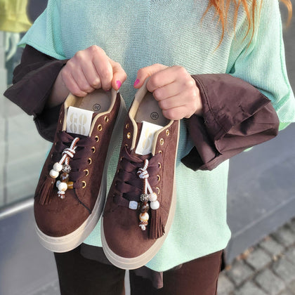 Sneaker Braun/Beige  NEW