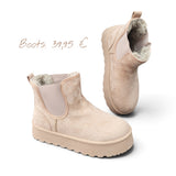 Boots Beige/ Schlamm NEW
