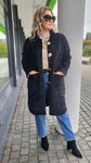 Mantel-Jacke Schwarz "NEW"
