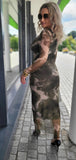 Maxikleid aus leichtem Tüll