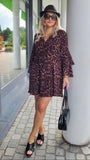 KLEID "Animal-Print" Exklusive