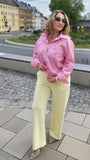 Zitronen Bluse🍋 Oberteil-Rosa