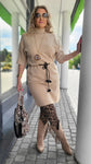Strickkleid "Beige" NEW