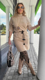 Strickkleid "Beige" NEW