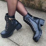 Boots-Schwarz "NEW"