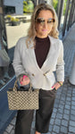 Blazer-Jacke-Oberteil "Beige"