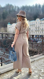 Jumpsuit in Beige