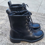 Boots "Glitzer-Black" NEW