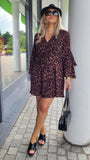 KLEID "Animal-Print" Exklusive