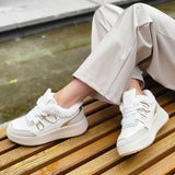 Sneaker "Beige" New