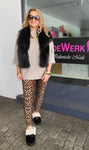 Pelz-Weste-Jacke
