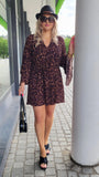 KLEID "Animal-Print" Exklusive