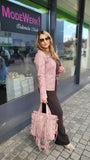 Lederjacke " Rosé "