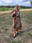 Boho- Kleid Leo Print New