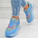 Zuckerwatte Sneaker Hellblau Babyblau