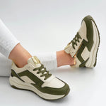 Sneaker Beige Khaki Gold NEW