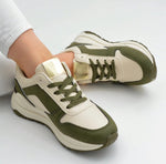 Sneaker Beige Khaki Gold NEW